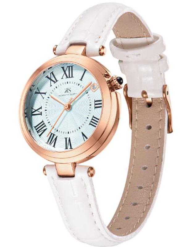 Kenneth Scott Women's Analog Green Dial Watch - K24510-RLWL