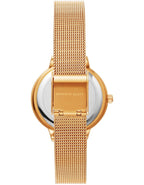 Kenneth Scott Women's Analog White Dial Watch - K22523-RMKW