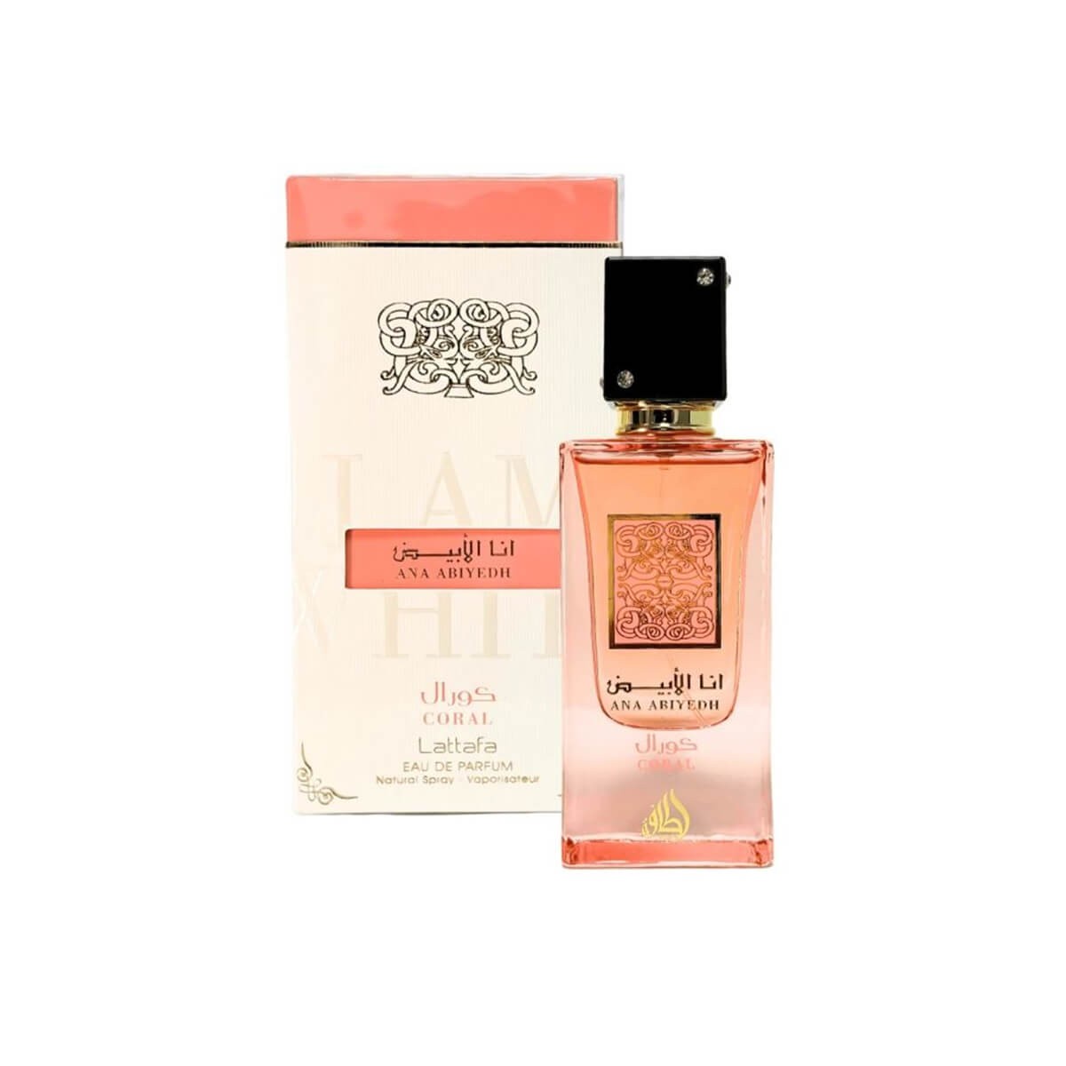Lattafa Ana Abiyedh Coral Eau De Parfum 60ml