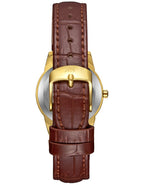 Kenneth Scott Women's Analog Beige Dial Watch - K23530-GLDI