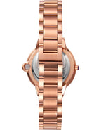 ساعة كينيث سكوت النسائية التناظرية ذات المينا الذهبي الوردي - K22530-RBKK