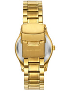 Kenneth Scott Men's Analog Champagne Dial Watch - K23029-GBGC