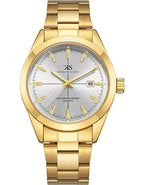 Kenneth Scott Men's Analog White Dial Watch - K23025-GBGW