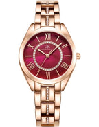Kenneth Scott Women's Analog Red Dial Watch - K23510-RBKR
