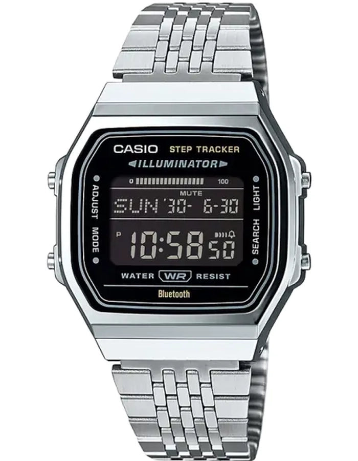 CASIO Unisex Digital Black Dial Watch - ABL-100WE-1BDF