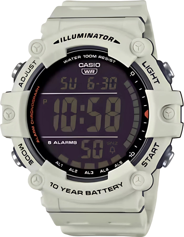 Casio Men's Digital Black Dial Watch - AE-1500WH-8B2VDF