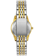 ساعة كينيث سكوت النسائية التناظرية ذات المينا البيضاء - K23530-TBTW