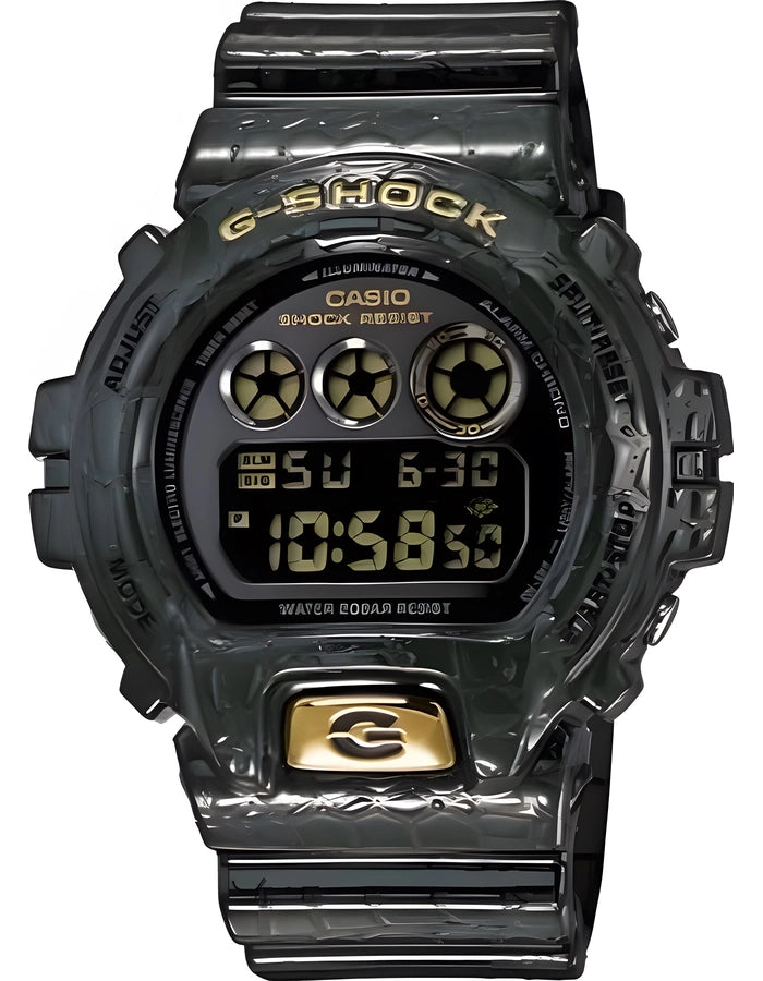 G-SHOCK Men's Digital Grey Dial Watch - DW-6900CR-3D