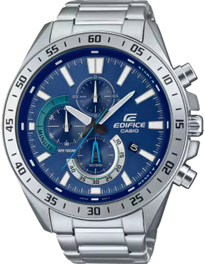 CASIO Men's Chronograph Blue Dial Watch - EFV-620D-2AVUDF