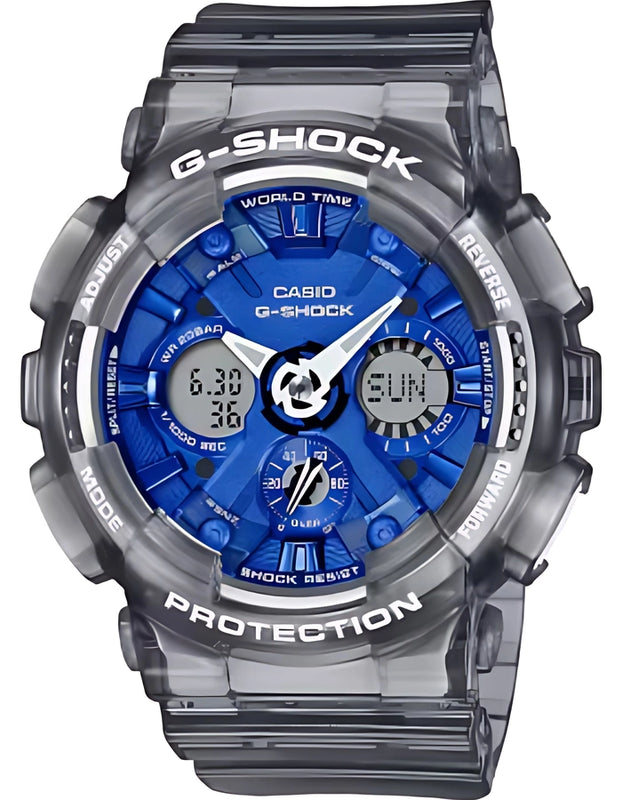 G-SHOCK Women's Analog-Digital Blue Dial Watch - GMA-S120TB-8ADR