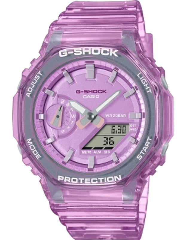 G-SHOCK Women's Analog-Digital Pink Dial Watch - GMA-S2100SK-4ADR