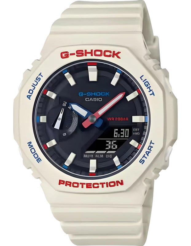 G-SHOCK Women's Analog-Digital Black Dial Watch - GMA-S2100WT-7A1DR