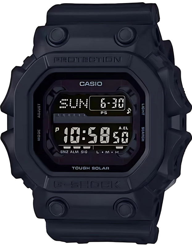 G-SHOCK Men's Digital Black Dial Watch - GX-56BBR-1DR