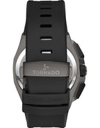 TORNADO LUMINA CHRONOSPHERE Men's Chronograph Gun Metal With Black Dial Watch - T25103-XSBXB