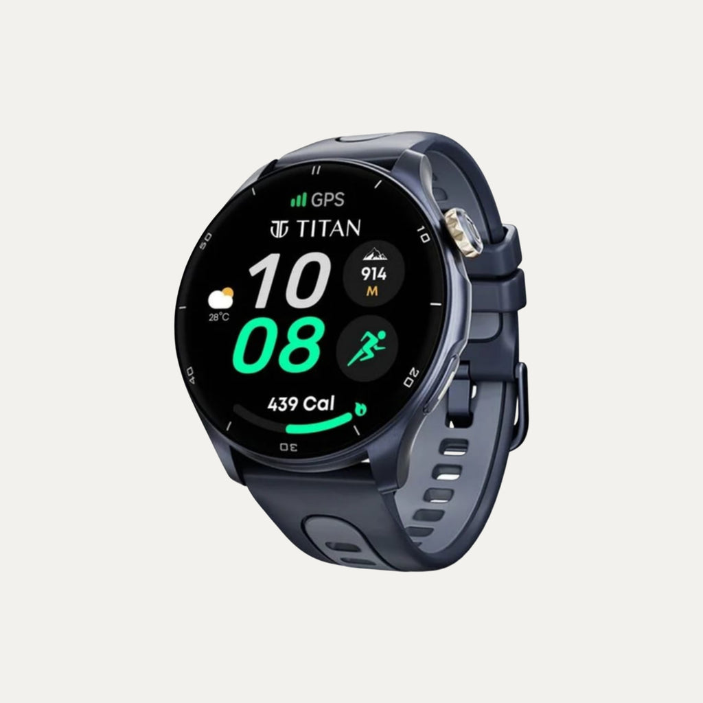 Titan Celestor Smart Watch 1.43" AMOLED Display - Blue