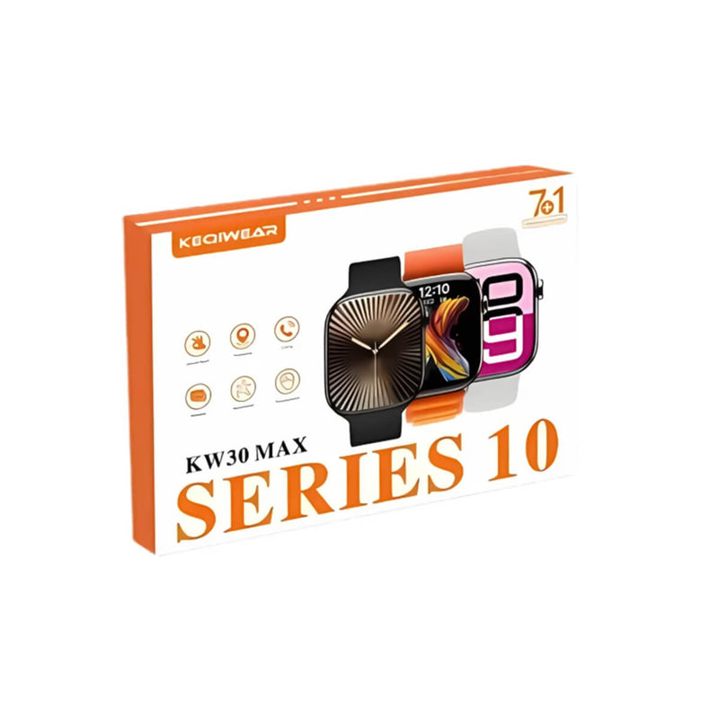 Keqiwear KW30 Max Smartwatch with 7 Strap