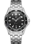 Kenneth Scott Men's Analog Black Dial Watch - K22009-SBSB