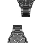 Kenneth Scott Men's Analog Black Dial Watch - K22010-BBBB