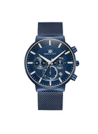 Kenneth Scott Men's Multi Function Blue Dial Watch - K22133-NMNN