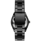 Kenneth Scott Men's Mechanical Black Dial Watch - K22312-BBBB