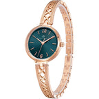 Kenneth Scott Women's Analog Blue Dial Watch - K22518-RBKH