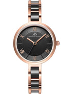 Kenneth Scott Women's Analog Black Dial Watch - K22521-KCBB