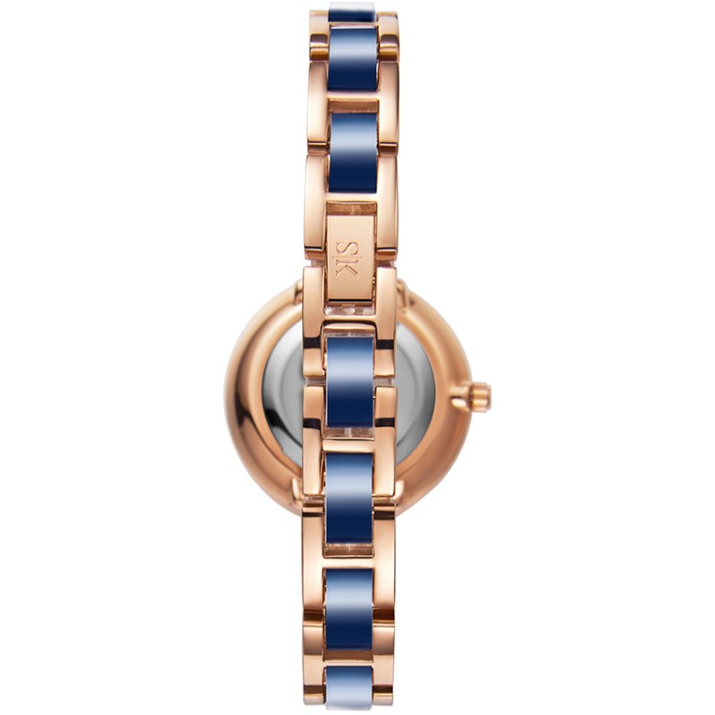 Kenneth Scott Women's Analog Blue Dial Watch - K22521-KCNN