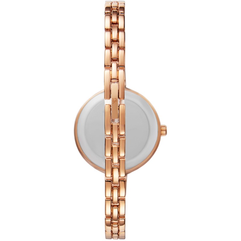 Kenneth Scott Women's Analog Pink Dial Watch - K22522-RBKP