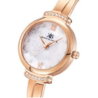 ساعة كينيث سكوت النسائية التناظرية ذات المينا البيضاء - K22522-RBKW