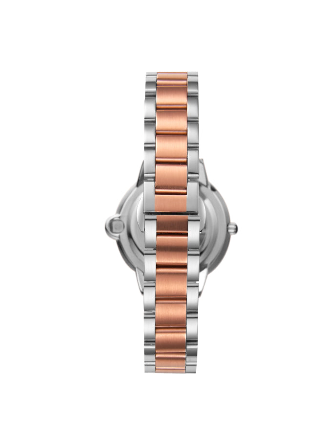 Kenneth Scott Women's Analog White Dial Watch - K22530-KBKW