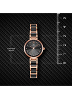 Kenneth Scott Women's Analog Black Dial Watch - K22531-KCBB