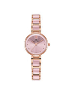ساعة كينيث سكوت النسائية التناظرية ذات المينا الوردية - K22531-KCPK