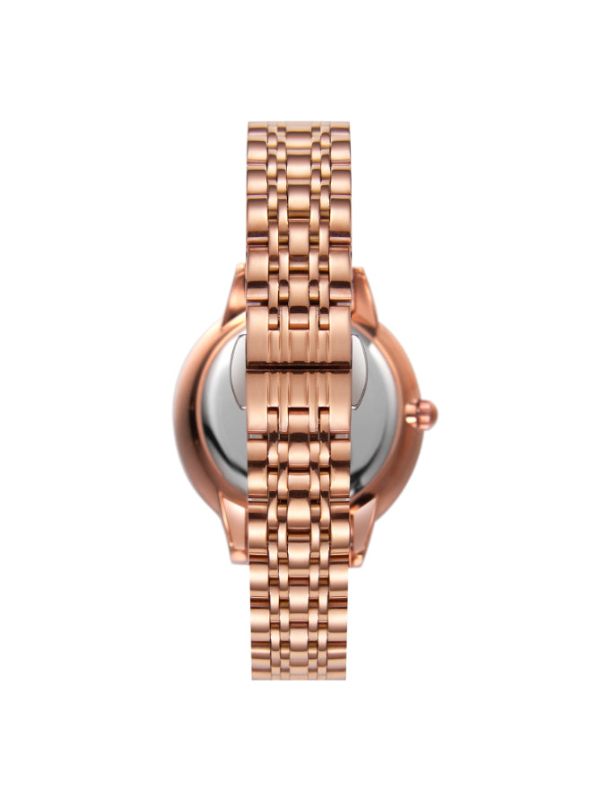 Kenneth Scott Women's Analog Red Dial Watch - K22532-RBKR