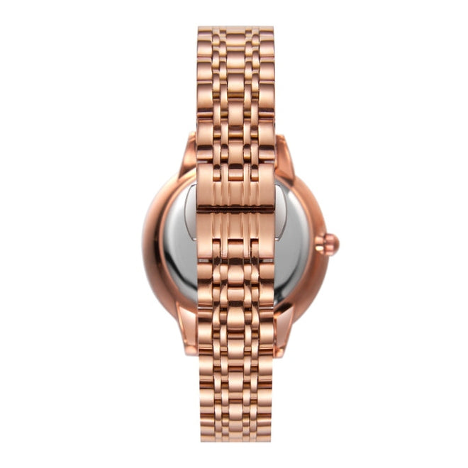 Kenneth Scott Women's Analog White Dial Watch - K22532-RBKW