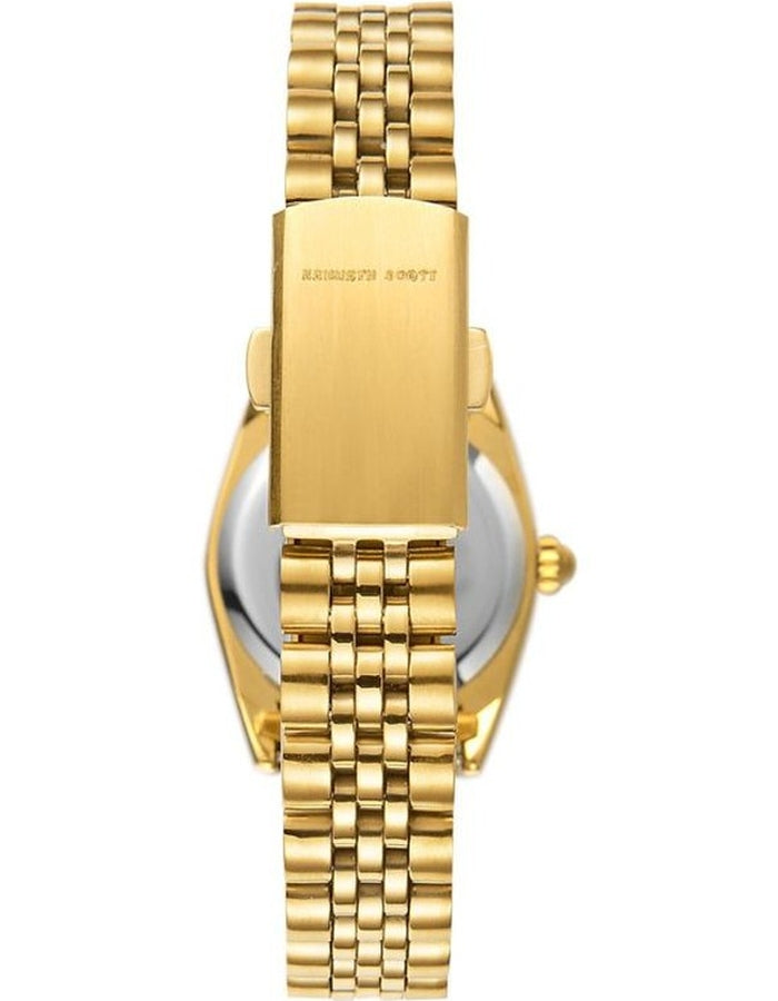 Kenneth Scott Women's Analog Beige Dial Watch - K22536-GBGC