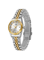 Kenneth Scott Women's Analog White Dial Watch - K22536-TBTW