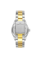 Kenneth Scott Men's Analog Silver Dial Watch - K23024-TBTSB