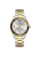 Kenneth Scott Men's Analog Silver Dial Watch - K23024-TBTSB
