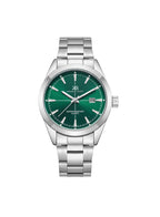 Kenneth Scott Men's Analog Green Dial Watch - K23025-SBSH