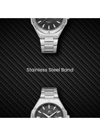 Kenneth Scott Men's Analog Black Dial Watch - K23026-SBSB