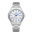 Kenneth Scott Men's Analog White Dial Watch - K23026-SBSW