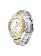 Kenneth Scott Men's Analog White Dial Watch - K23026-TBTW