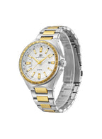 Kenneth Scott Men's Analog White Dial Watch - K23027-TBTW