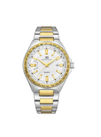 Kenneth Scott Men's Analog White Dial Watch - K23027-TBTW