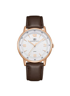Kenneth Scott Men's Analog White Dial Watch - K23040-RLDW