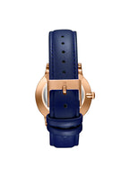 Kenneth Scott Men's Analog Blue Dial Watch - K23040-RLNN
