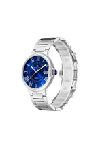 Kenneth Scott Men's Analog Dark Blue Dial Watch - K23053-SBSN