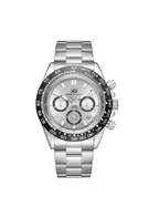 Kenneth Scott Men's Multi Function White Dial Watch - K23123-SBSWB