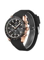 Kenneth Scott Men's Chrono & Multi Function Black Dial Watch - K23148-RSBB