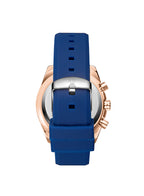 Kenneth Scott Men's Chrono & Multi Function Dark Blue Dial Watch - K23148-RSNN